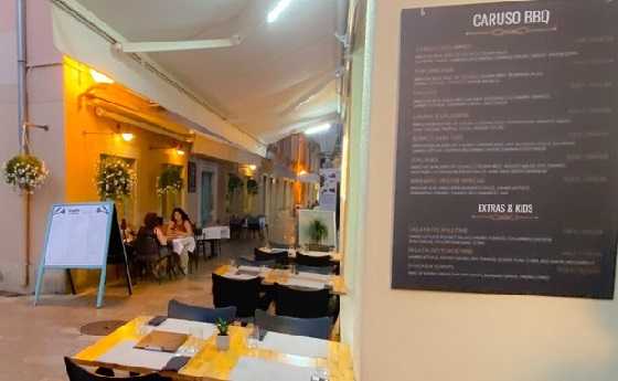   De beste restaurantene i Zadar, Kroatia Caruso restaurant 