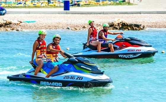  Jetski og vannski i Zadar, Kroatia 